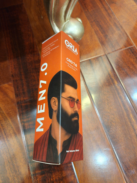 Gro 7.0 Men – Advanced Organic Hair Oil for Growth & Strength